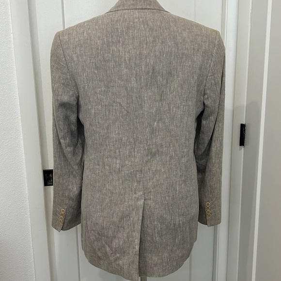 NWOT Levent Serez 💯% Linen Sports Coat / Blazer / Jacket | Size 48 - Picture 8 of 15